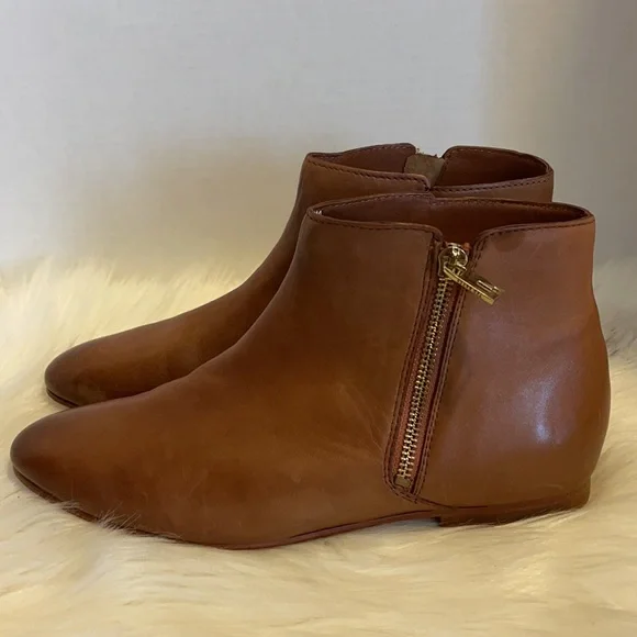 TED BAKER LEATHER BOOTIES - Picture 2 of 7